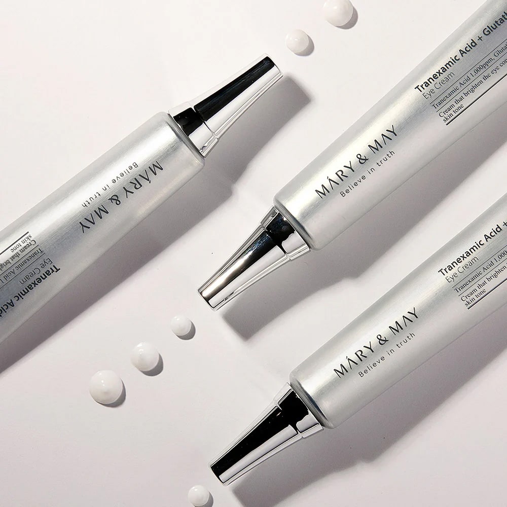 tranexamic acid glutathion eye cream MARY&MAY Tranexamic Acid + Glutathione Eye Cream – 30ml – Glowra